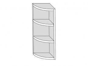 19.30.0р Полка угловая (h=913) радиусная  ЛДСП УНИ в Очёре - ochyor.magazin-mebel74.ru | фото