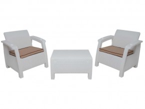 Комплект на балкон Yalta Balcony Set белый в Очёре - ochyor.magazin-mebel74.ru | фото