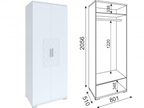 М01 Шкаф двухдверный в Очёре - ochyor.magazin-mebel74.ru | фото