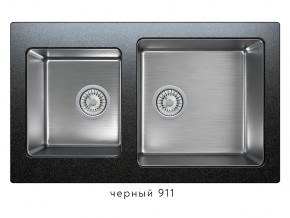 Мойка комбинированная Tolero twist TTS-840 Черный 911 в Очёре - ochyor.magazin-mebel74.ru | фото