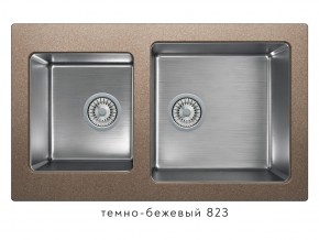 Мойка комбинированная Tolero twist TTS-840 Темно-бежевый 823 в Очёре - ochyor.magazin-mebel74.ru | фото