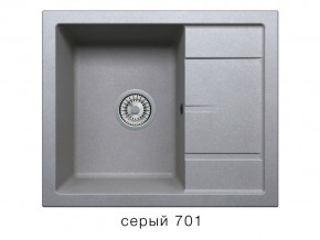 Мойка кварцевая Tolero R-107 Серый 701 в Очёре - ochyor.magazin-mebel74.ru | фото