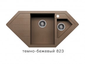 Мойка кварцевая Tolero R-114 Темно-бежевый 823 в Очёре - ochyor.magazin-mebel74.ru | фото