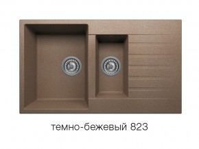 Мойка кварцевая Tolero R-118 Темно-бежевый 823 в Очёре - ochyor.magazin-mebel74.ru | фото