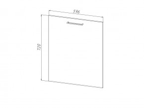 П 60 Комплект для посудомоечной машины 600 мм (цоколь + фасад) ЛДСП в Очёре - ochyor.magazin-mebel74.ru | фото
