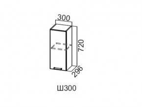 Ш300/720 Шкаф навесной 300/720 в Очёре - ochyor.magazin-mebel74.ru | фото